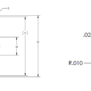 Schematic Diagram of Swageable Ball Bearings