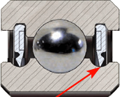 Schatz New Aerospace Bearing Seal diagram