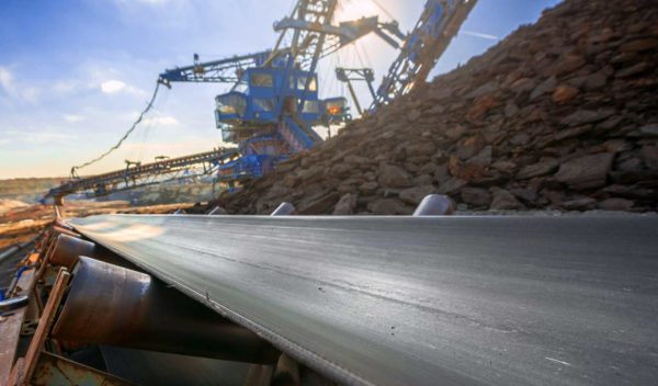 Conveyor Belt in Construction
