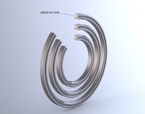 videos | Cross section view of 3 thin section bearings | thin section ball bearing