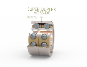 Super Duplex Angular Contact Ball Bearings