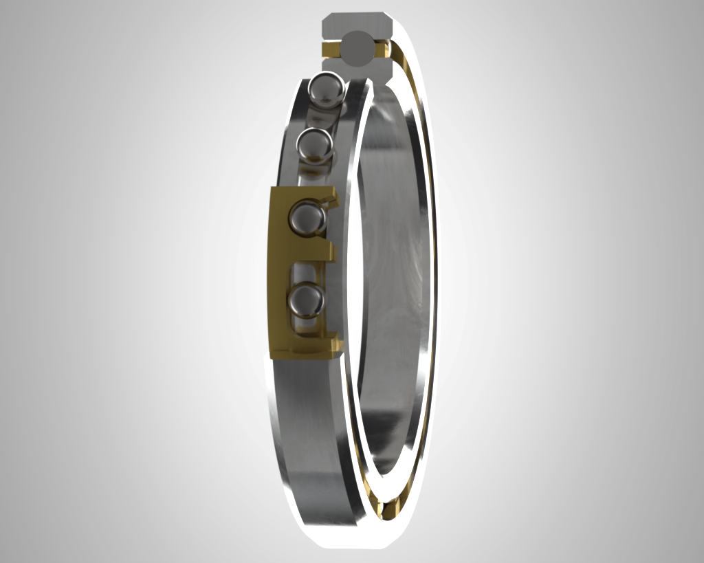 Precision Thin Section Bearing: STF-Series, C-Type