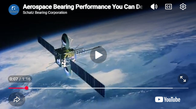 Schatz Bearing Aerospace Video Snapshot